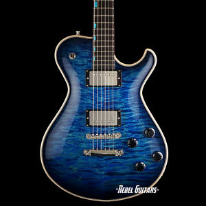 Knaggs Guitars Steve Stevens SSC in Ocean Blue Burst with Tier 1 Top