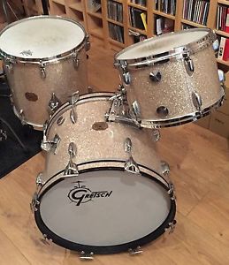 Batterie GRETSCH VINTAGE 1970's jazz bop (18/12/14) - RARE !!!
