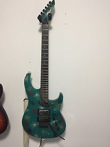 Washburn Signature EC29 electric guitar neck through