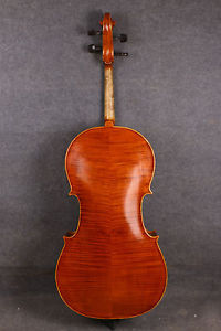 new cello 4/4 Top grade full size Cello Solid wood Powerful Sound hand made #624