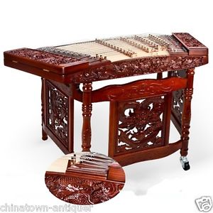 Professional & Beginner Red Aged rosewood 402 Dulcimer YangQin ReliefDragon#4007