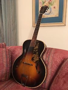 1940's ORPHEUM CLASSIC 1942 ARCHTOP GUITAR Harmony Kay Vintage Flame