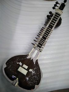 SITAR,highly concert professional amazing sounding ,Ravi Shankar styl.fiber box
