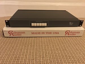 Coleman Audio MS6R Switcher