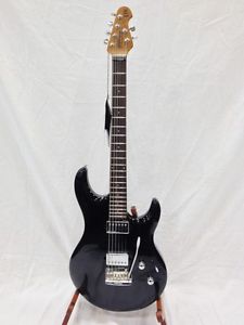 MUSIC MAN Luke 3 LⅢ HH Black guitar From JAPAN/456