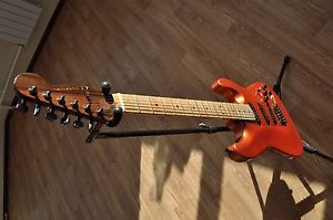 Strat-style PAA Custom Guitars Orange Glitter Mk II with Hard case