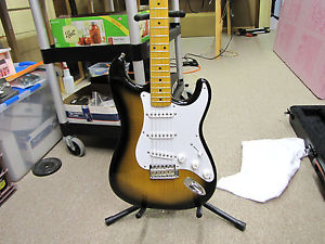 MIJ Fender Stratocaster-1954 Edition; with Case & extras