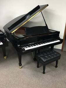 WEBER WG-60 - 6'1" Ebony Gloss Grand Piano- Bosendorfer Bluthner Steinway Yamaha