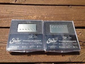NEW SUHR Thornbucker PAF SET Bridge & Neck Humbucker Pickups 50mm - Raw Nickel