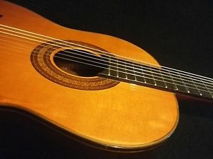 REDUCED!! TOSHIHIKO TOKUGAWA BEAUTIFUL ABE No.5 1971  CLASSICAL GUITAR  W/ CASE