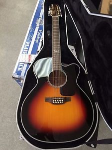 Takamine GJ72CE-12 BSB Jumbo Cutaway Acoustic-Electric Guitar W/ Gator Case!!!