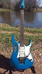 Ibanez JEM 7VSBL Sparkle Blue Guitar