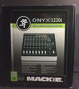 Mackie Onyx 1220i Firewire Recording Mixer