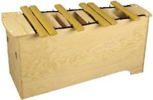 Großbass-Xylophon SONOR Palisono GBKX 200 , chromatische Ergänzung zu GBKX 100
