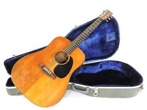 Martin D-18 1977 Acoustic guitar microphone with blue case Vintage F2279897