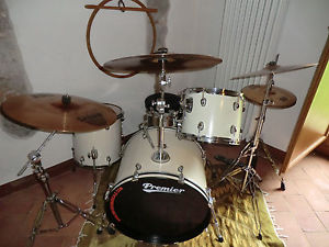 Batteria Premier Cabria PK 22, Piatti Sabian B8, Pedale Pearl