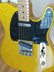 Fender Telecaster Custom Shop (MIM)  Special Edition in Las vegas Gold Sparkle