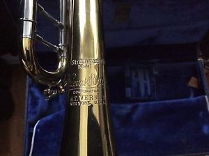 AWESOME NEAR MINT BACH MT VERNON NY Bb STRADIVARIUS TRUMPET & CASE MPC PRES.$ALE