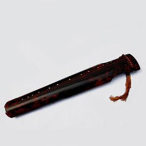 LiYiFan Guqin Chinese 7-stringed zither instrument - zhongni Style 李一凡親斫#T098