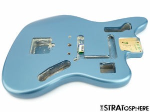 * Fender Vintage 62 RI USA Jaguar BODY 1962 Nitro Ice Blue Metallic #792