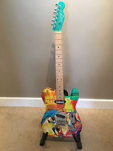 Fender Telecaster With Custom Graphic Wrap
