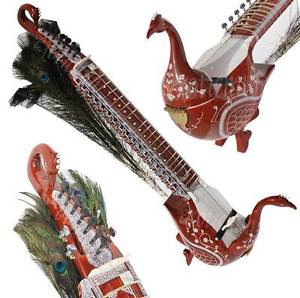 TAUS WITH BOW~TUN WOOD~GEAR TUNING PEG~FREE ROSEN/STRING~TOUS~KIRTAN~BHAJAN~RAAG