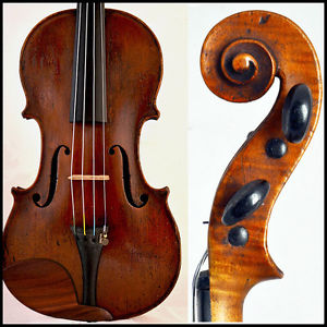 A Beautiful master violin by François Pillement 1830  - Certified violin