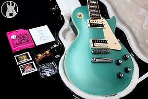 ✯RARE✯ GIBSON USA Les Paul Traditionnel Pro ll ✯Iverness Vert+Palissandre✯2014✯