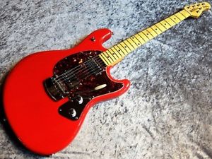 NEW MUSIC MAN Stingray Chili Red/Maple guitar From JAPAN/456