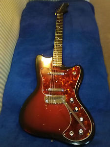 Silvertone Hornet 1960's Electric Guitar Danelectro Sears & Roebuck