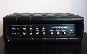 Vintage 70s Plush P1000S Tube Guitar Amp Head Black Amplifier Tuck Roll Pro Serv
