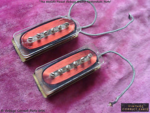 Vintage 1968 Gibson P-90 P90 Pickup Soapbar Set Les Paul Standard Goldtop 1969