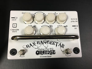 Orange Bax Bangeetar Guitar Pre EQ guitar effects pedal