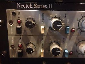 NEOTEK SERIES II 2-Channel Microphone Preamp / Equalizer Rack Gruning Audioworks