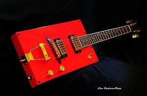 Cigar Box Guitar 6 strings "Bloody Mary"
