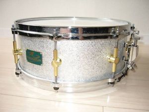 Used! CANOPUS Mel Taylor MMT-1455 8ply Maple Snare Drum 14"x5.5" Made in Japan