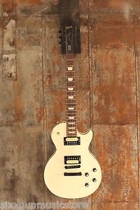 Gibson USA Les Paul Future Tribute, Custom w/ binding, Vintage White