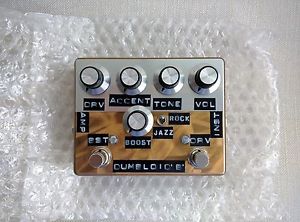 NEW SHIN'S MUSIC DUMBLOID SPECIAL BOOST OVERDRIVE Pedal GOLD SCRATCH FINISH