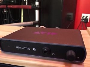 Avid HD Native ThunderBolt SOFTWARE NOT INCLUDED