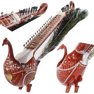 TAUS WITH BOW~TUN WOOD~GEAR TUNING PEGS~BHAJAN~DILRUBA~ESRAJ~FREE ROSEN STRINGS~