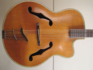 ♫ 1960 RODEBALD HOYER "JAZZSTAR" Blond  !   vintage Archtop, Jazzgitarre