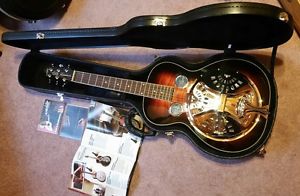 2011 Wechter Scheerhorn Resonator Maple ResoTSMpRAS Dobro w/ Deluxe Hard Case