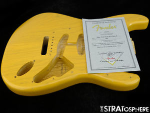 Fender Custom Shop Postmodern Relic Stratocaster BODY Strat  Butterscotch Blonde