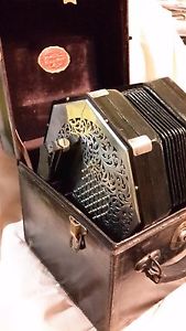 Wheatstone Crane Duet. 70 key concertina.