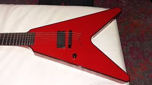 New Lefty Schecter 7 String V Electric Guitar EMG Left hand Bonus Padded Gig Bag