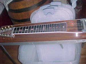 Vintage MSA MICRO Inc. Semi-Classic Pedal 10 String Steel Guitar & Accessories