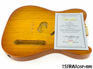 Fender USA Custom Shop Postmodern Relic Telecaster BODY Tele Honeyburst