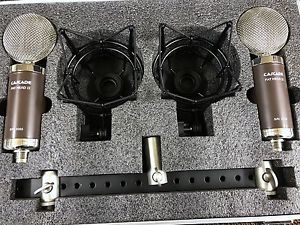 Cascade Fat Head II Ribbon Microphone STEREO PAIR (NOS)