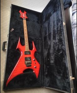 B.C. Rich Beast (Candy Red) Guitar & Case