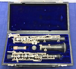 Fox Model 400 Professional Full Conservatory Wood Oboe w/ Case Ready to Play!